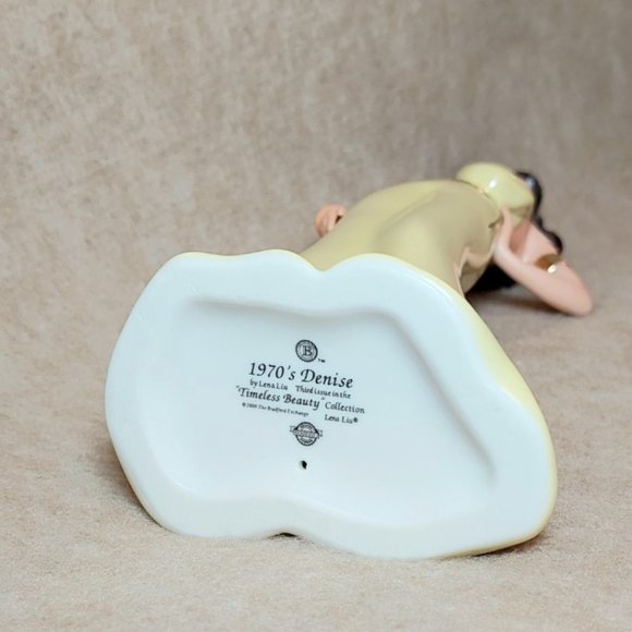 Rare Ltd Edition Bradford Exchange "Denise" Home/Office Collectible Statue Decor - Picture 11 of 12